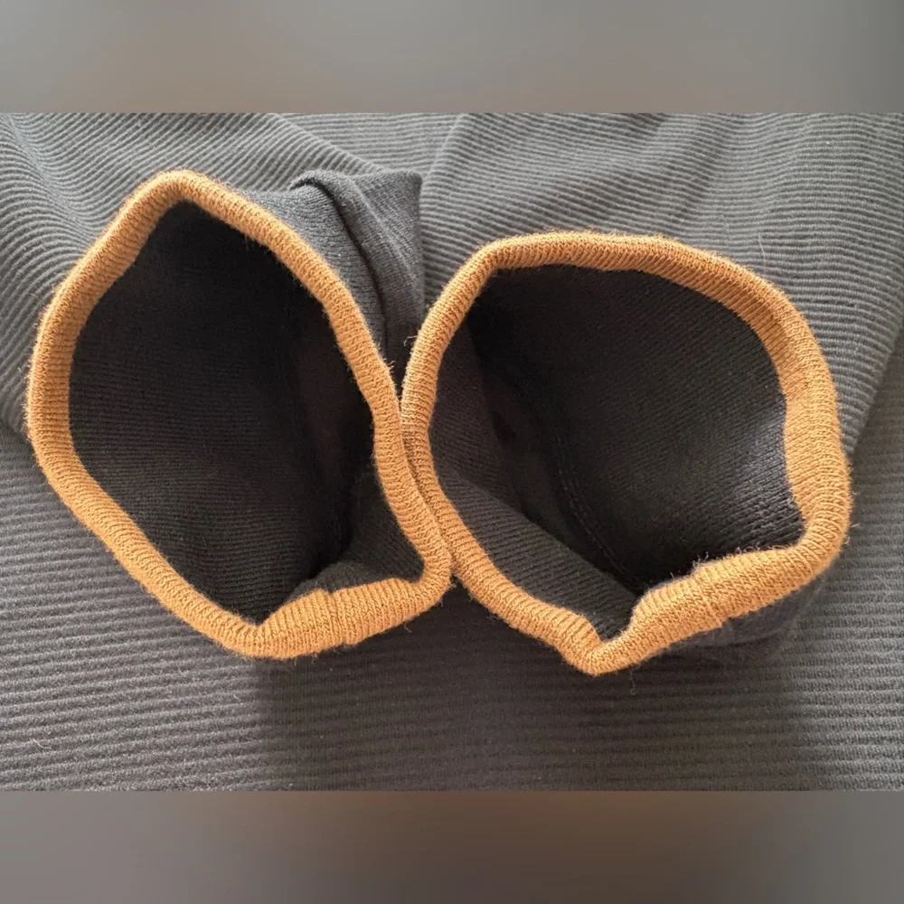 NWT-Denim & Flower Neutral Ribbed Crewneck Sweater - Picture 5 of 14